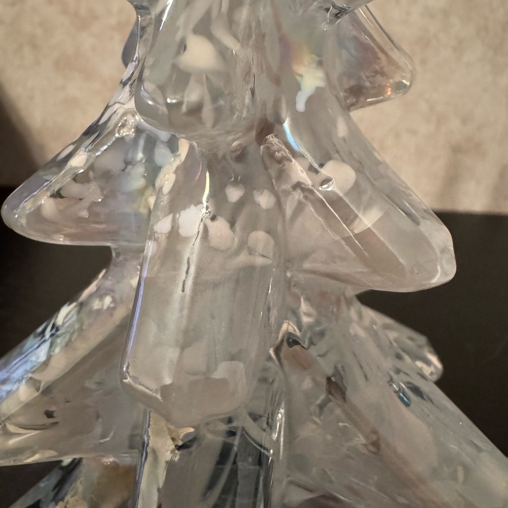Vintage Crystal Clear Holiday Tree Set - Picture 4 of 6